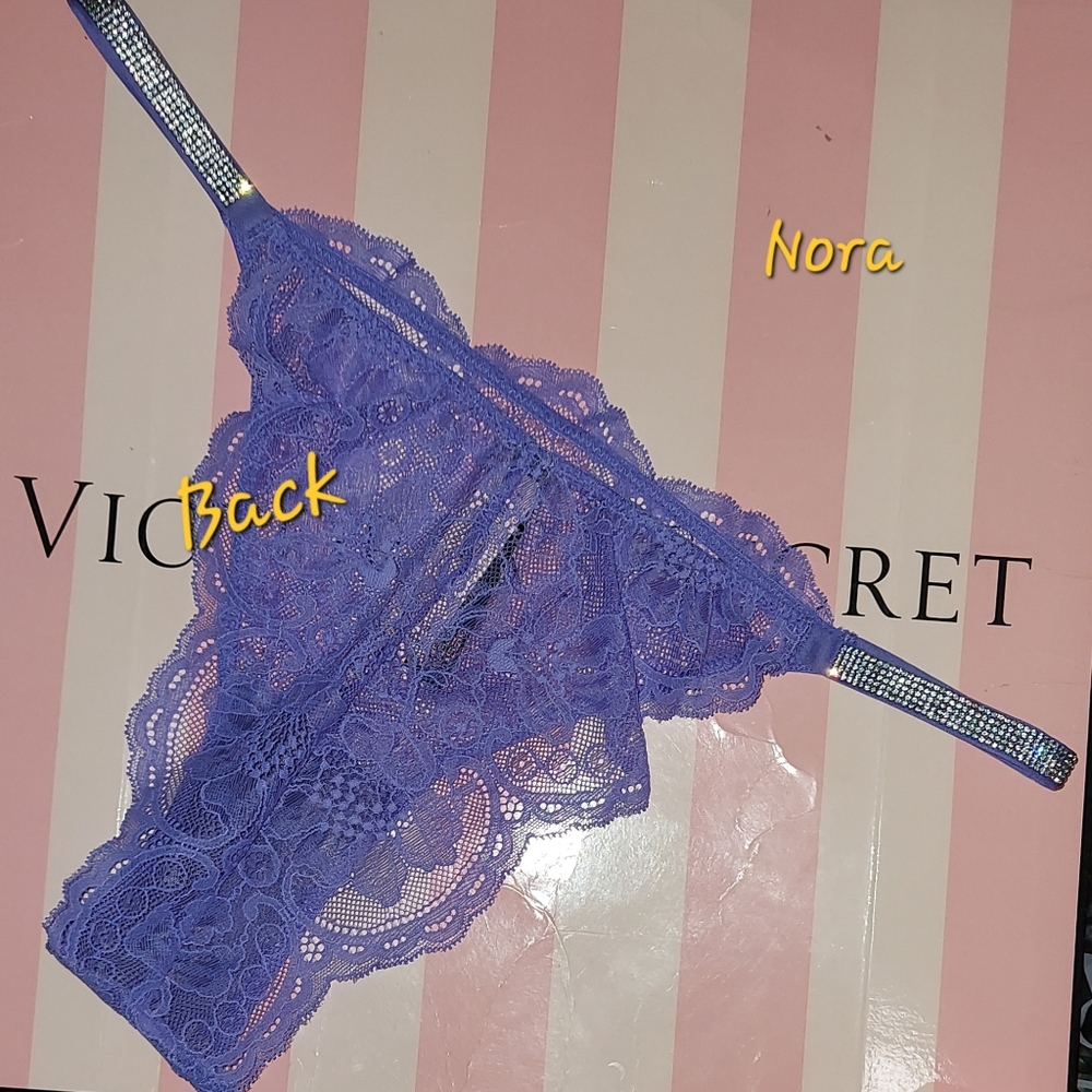 Victoria secret Shine strap Panties set size Large NWT - Picture 8 of 16
